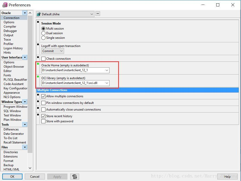 PLSQL Developer連接Oracle及基本使用，表及語句索引情況