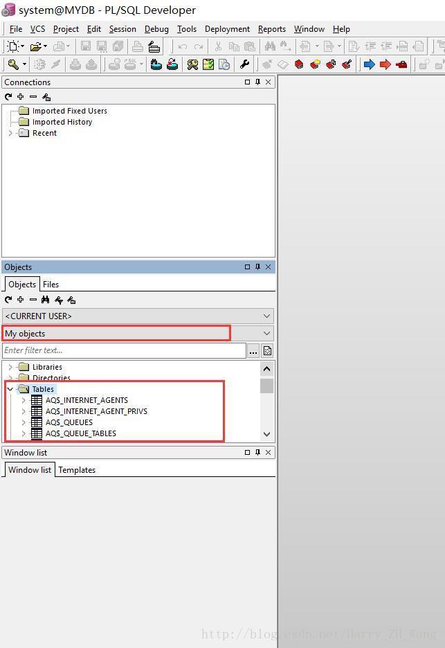 PLSQL Developer連接Oracle及基本使用，表及語句索引情況