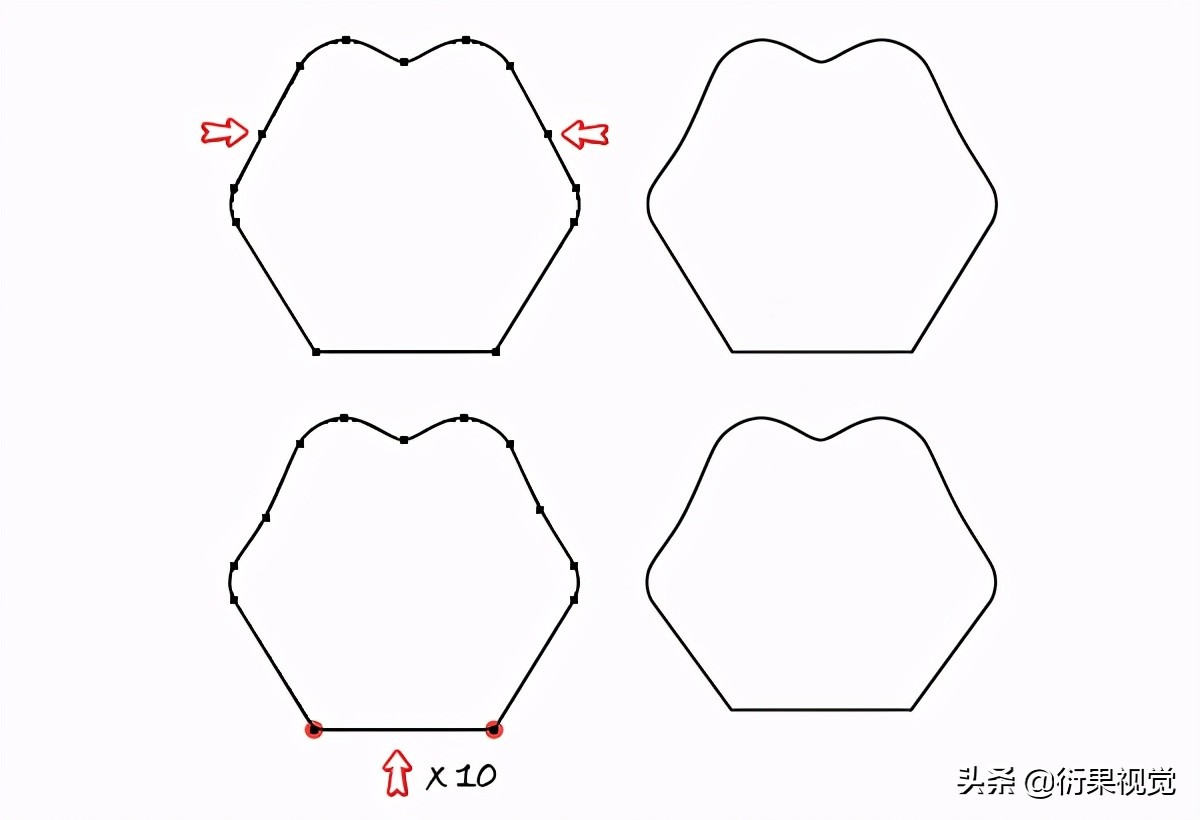 AI軟件教程，繪制卡通圖形操作步驟