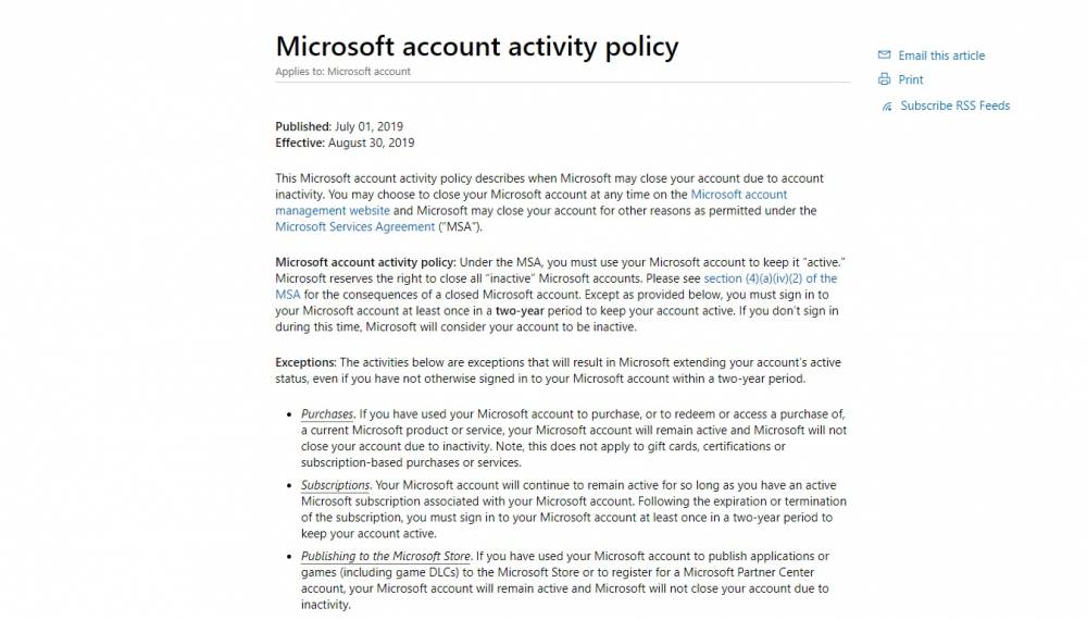 Hotmail、Outlook的用戶請注意！微軟要開始刪除長期擱置賬戶