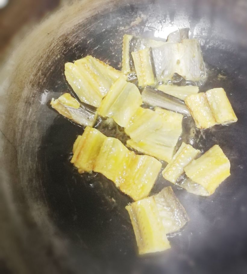 第一次炒鰻魚干，對出品十分滿意，而且超級下飯