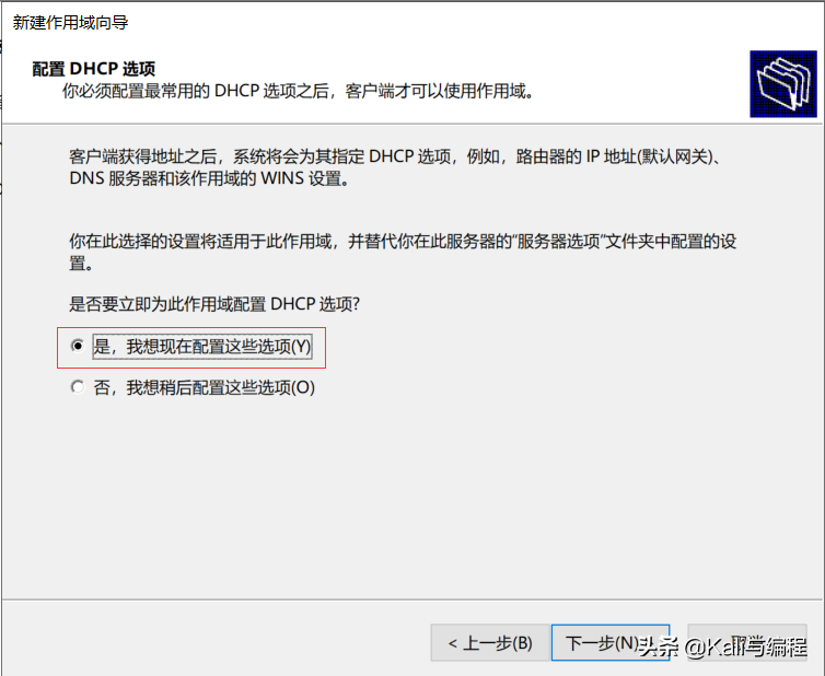 Kali與編程：Winserver 2019搭建dhcp服務(wù)器