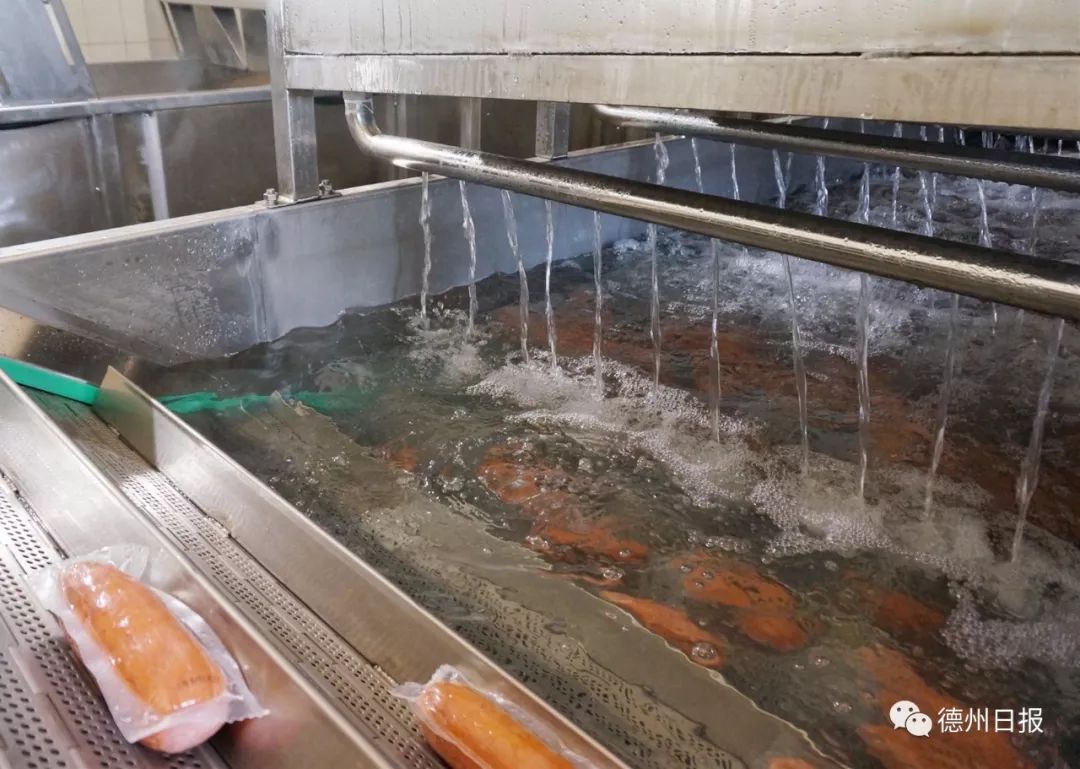德州最美食｜原來你是這樣的一中火腿：每根都要“進滾鍋下火?！?，一年用掉冷鮮肉1000噸