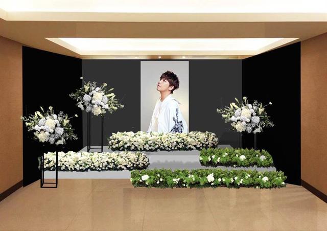 黃鴻升遺體有在靈堂嗎(黃鴻升靈堂布置曝光)(1)