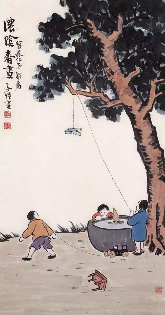 豐子愷最著名的十幅漫畫圖(豐子愷100幅漫畫處處是真)(76)