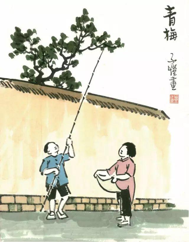 豐子愷最著名的十幅漫畫圖(豐子愷100幅漫畫處處是真)(89)