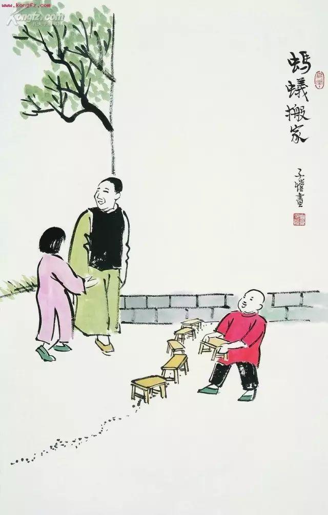 豐子愷最著名的十幅漫畫圖(豐子愷100幅漫畫處處是真)(37)