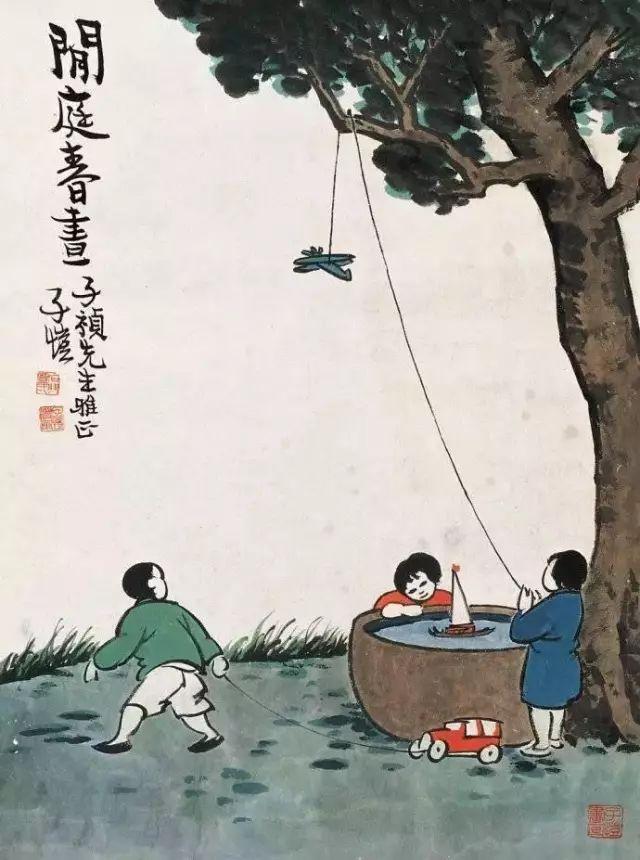 豐子愷最著名的十幅漫畫圖(豐子愷100幅漫畫處處是真)(16)