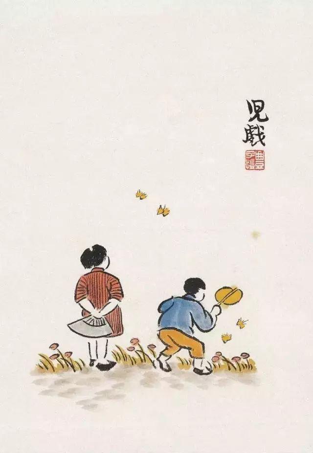 豐子愷最著名的十幅漫畫圖(豐子愷100幅漫畫處處是真)(17)