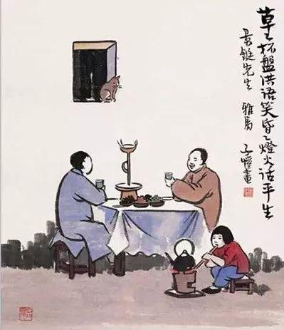 豐子愷最著名的十幅漫畫圖(豐子愷100幅漫畫處處是真)(52)