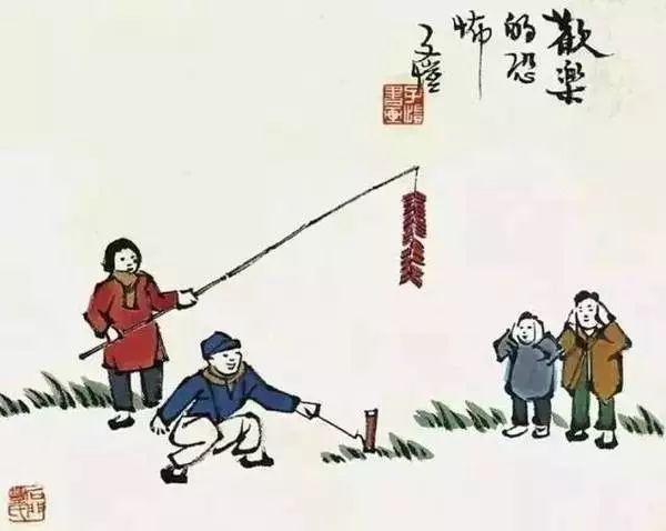 豐子愷最著名的十幅漫畫圖(豐子愷100幅漫畫處處是真)(26)