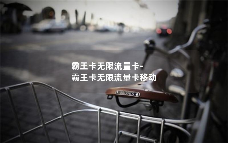 霸王卡無限流量卡-霸王卡無限流量卡移動(dòng)