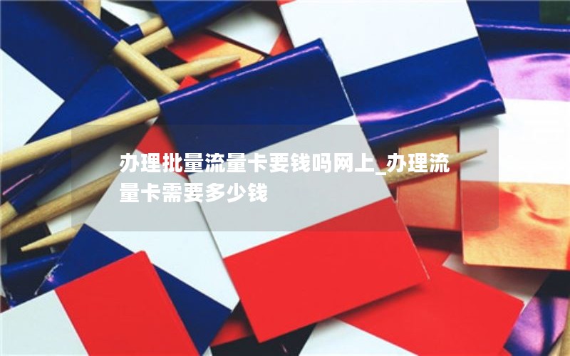 辦理批量流量卡要錢嗎網(wǎng)上_辦理流量卡需要多少錢